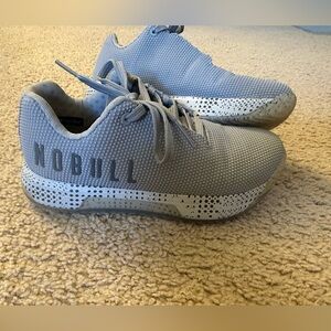 NOBULL Womens Impact trainer- light gray 6.5